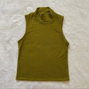 H&M Sleeveless Turtleneck Tank Top